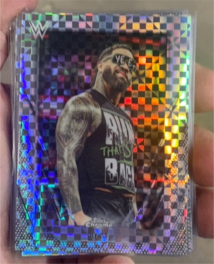 2026 Topps Chrome WWE #83 Jey Uso — front