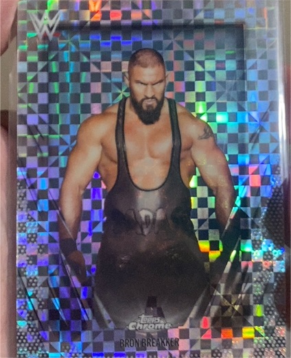 2026 Topps Chrome WWE #93 Bron Breakker — front