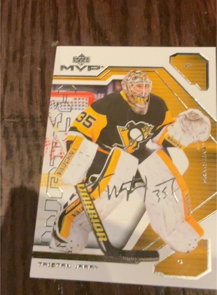 2021-22 Upper Deck MVP 20th Anniversary #63 Tristan Jarry — front