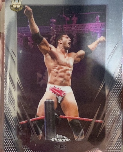 2026 Topps Chrome WWE #99 Batista — front