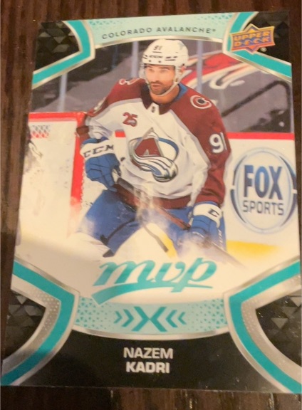 2021-22 Upper Deck MVP #89 Nazem Kadri — front