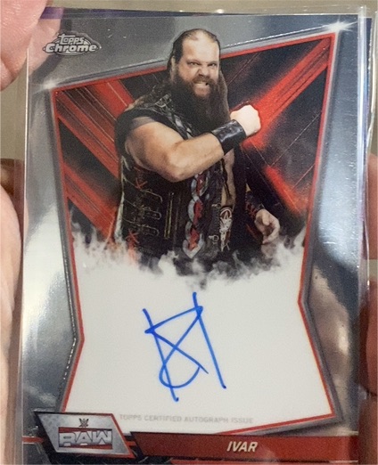 2026 Topps Chrome WWE #RBA-IVA Ivar — front