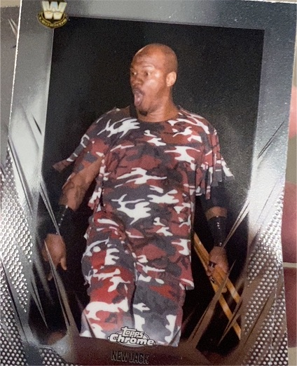 2026 Topps Chrome WWE #110 New Jack — front