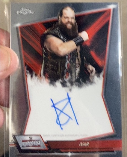 2026 Topps Chrome WWE #RBA-IVA Ivar — front