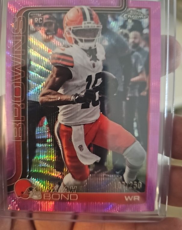 2025 Topps Chrome #341 Isaiah Bond — front