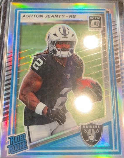 2025 Panini Donruss Optic #202 Ashton Jeanty — front