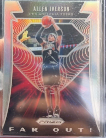 2019-20 Panini Prizm #18 Allen Iverson Far Out! — front