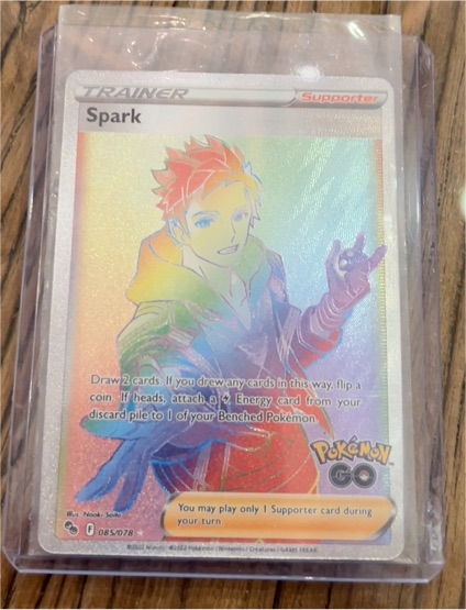 2022 Pokémon GO #085 Spark — front