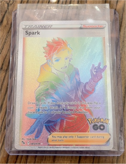 2022 Pokémon GO #085 Spark — front