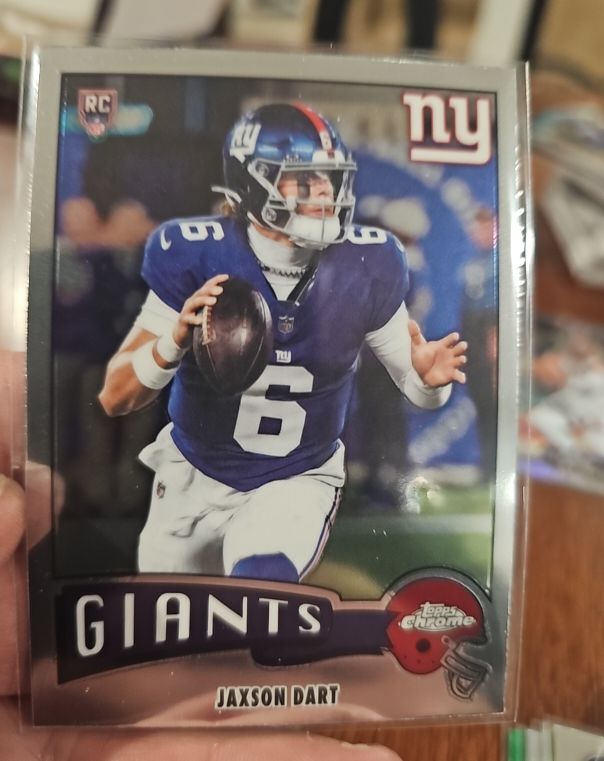 2025 Topps Chrome #1975-25 Jaxson Dart — front