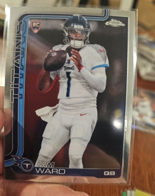 2025 Topps Chrome #314 Cam Ward — front