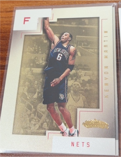 2001-02 Fleer Showcase #55 Kenyon Martin — front