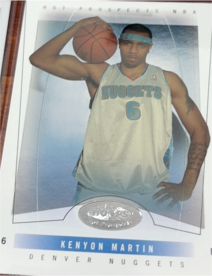 2004 Fleer Hot Prospects #6 Kenyon Martin — front