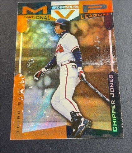 1997 Donruss MVP #2 Chipper Jones — front