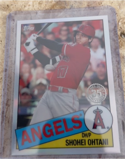 2020 Topps Chrome 1985 Topps #85TC-7 Shohei Ohtani — front