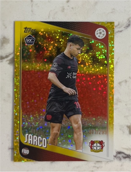 2025-26 Topps UEFA Club Competitions #44 Alejo Sarco — front