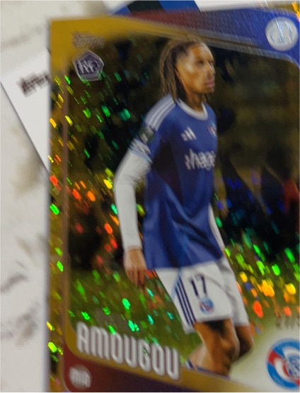 2025-26 Topps UEFA Club Competitions #177 Mathis Amougou — front