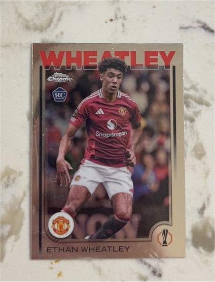 2024-25 Topps Chrome UEFA Club Competitions #180 Ethan Wheatley — front