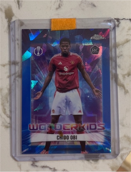 2024-25 Topps Chrome UEFA Club Competitions #WK-3 Chido Obi Wonderkids — front