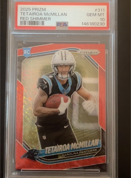 2025 Panini Prizm #311 Tetairoa McMillan — front