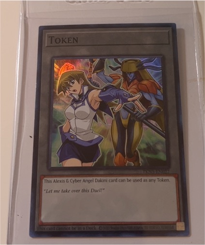 Yu-Gi-Oh! Token Alexis & Cyber Angel Dakini TKN5-EN027 — front