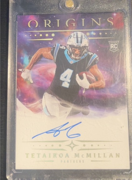 2025 Panini Origins #116 Tetairoa McMillan — front