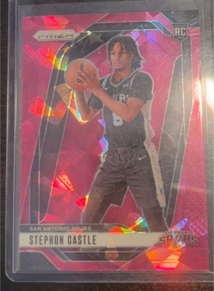 2024-25 Panini Prizm #234 Stephon Castle — front