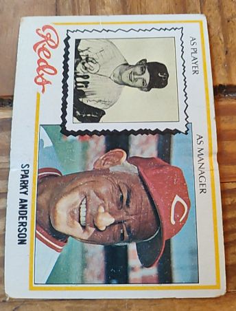 1978 Topps #401 Sparky Anderson — front