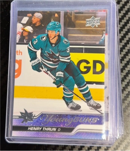 2023-24 Upper Deck Series 1 #236 Henry Thrun — front