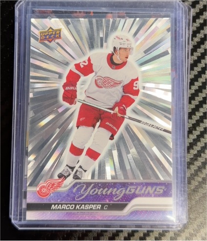 2023-24 Upper Deck #241 Marco Kasper Young Guns — front