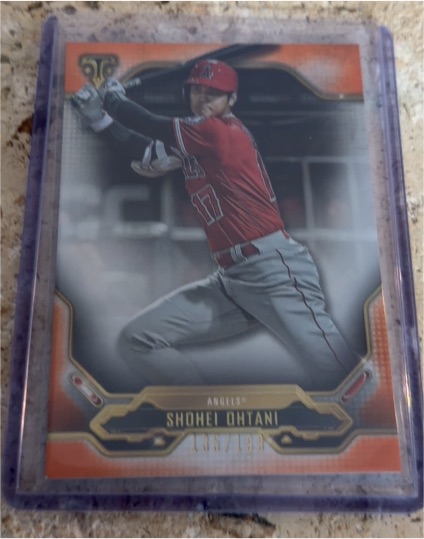 2020 Topps Triple Threads #3 Shohei Ohtani — front