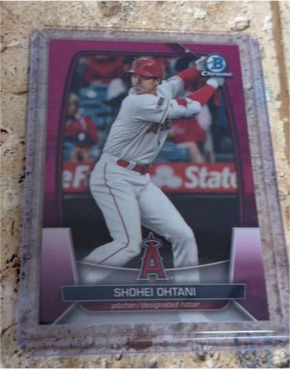 2023 Bowman Chrome #67 Shohei Ohtani — front
