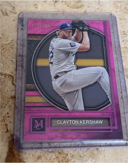2025 Topps Museum Collection #59 Clayton Kershaw — front