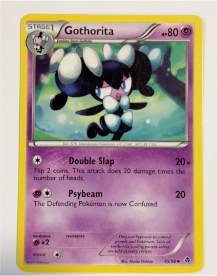 2011 Pokémon Emerging Powers #45 Gothorita — front