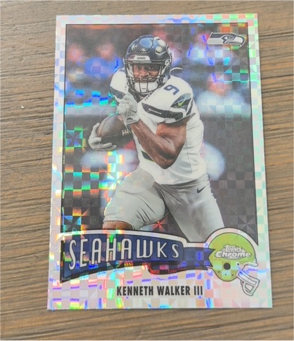 2025 Topps Chrome #1975-30 Kenneth Walker III — front