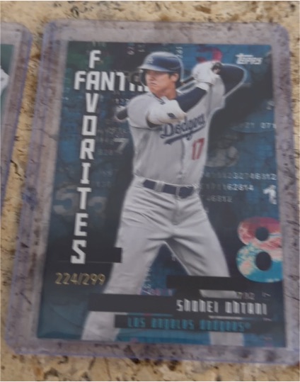 2024 Topps Series 2 Fantasy Favorites #FF-1 Shohei Ohtani — front