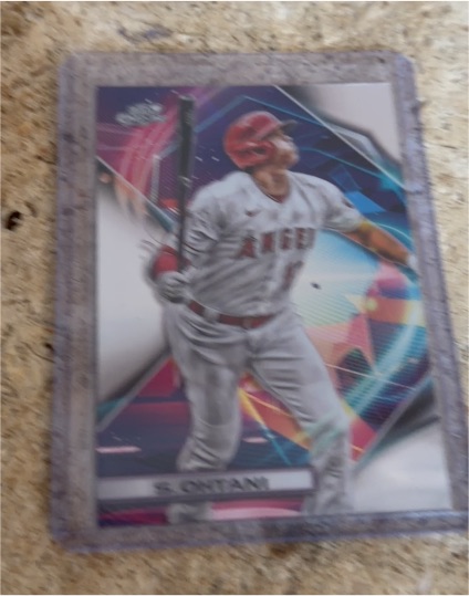 2022 Topps Chrome Cosmic #14 Shohei Ohtani — front