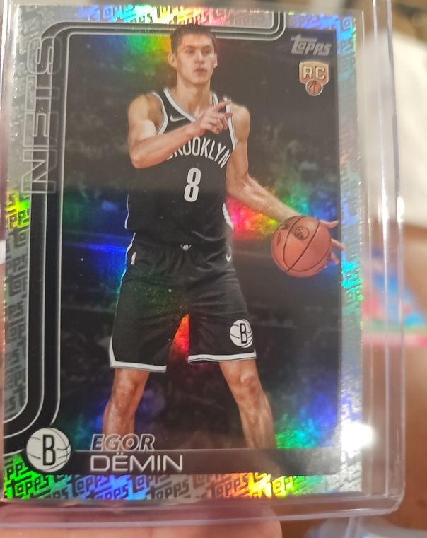 2025-26 Topps #208 Egor Demin — front