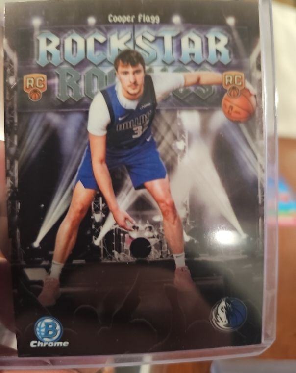 2025 Bowman Chrome Rockstar Rookies #RR-1 Cooper Flagg — front