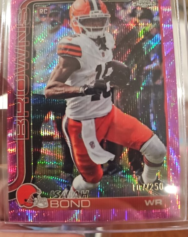 2025 Topps Chrome #341 Isaiah Bond — front