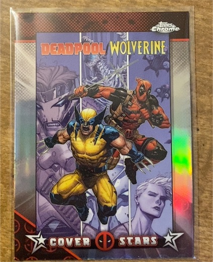 2025 Topps Chrome #CS-23 Deadpool & Wolverine Cover Stars — front