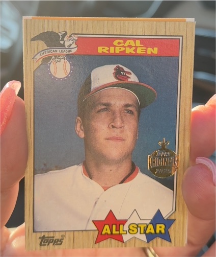 1987 Topps #609 Cal Ripken Jr. — front