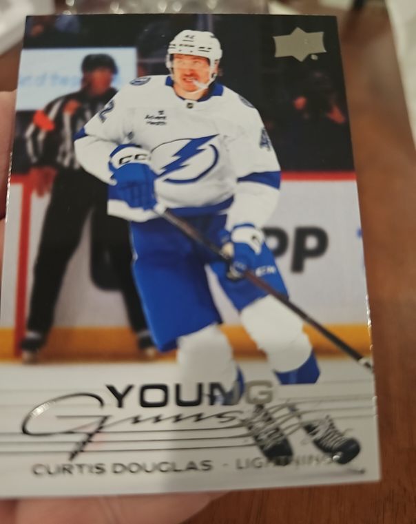 2025-26 Upper Deck Series 2 #491 Curtis Douglas — front