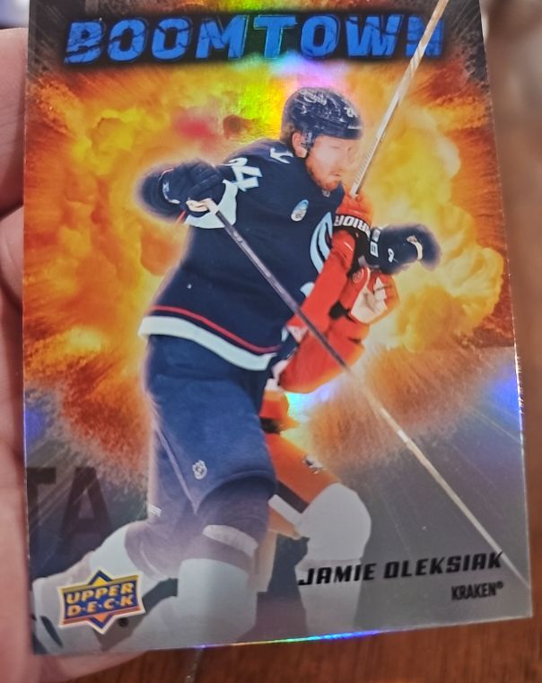 2025-26 Upper Deck Series 2 #BT-3 Jamie Oleksiak — front