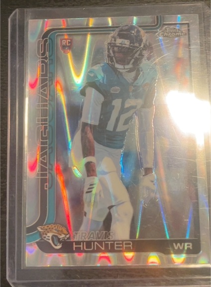 2025 Topps Chrome #332 Travis Hunter — front