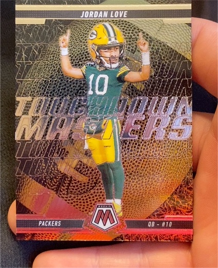 2025 Panini Mosaic Touchdown Masters #15 Jordan Love — front