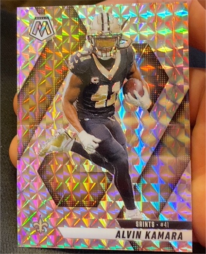 2025 Panini Mosaic #188 Alvin Kamara — front