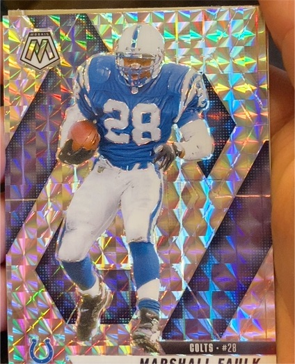 2025 Panini Mosaic #26 Marshall Faulk — front