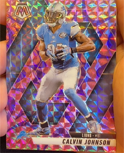 2025 Panini Mosaic #90 Calvin Johnson — front