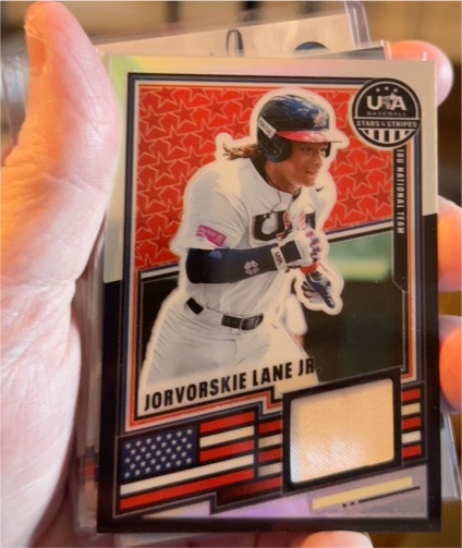 2024 Panini Stars and Stripes USA Baseball #USA-JLJ Jorvorskie Lane Jr. — front